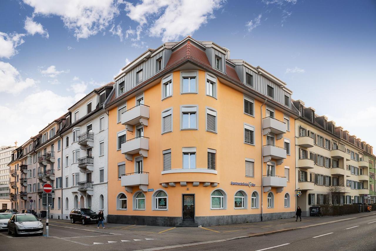Swiss Star Apartments - Contactless Self Check-In زيورخ المظهر الخارجي الصورة